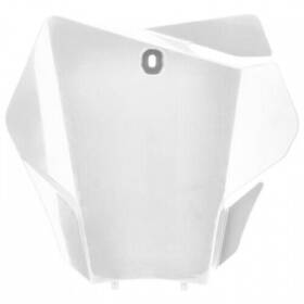 2872760002 Acerbis Front Number Plate White
