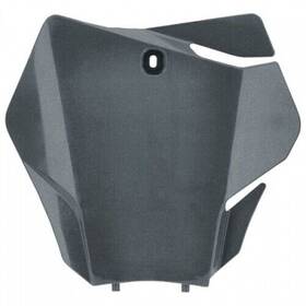 2872767297 Acerbis Front Number Plate Grey Metallic