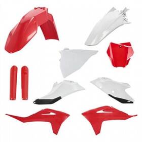 2872791005 Acerbis Full Plastic Kit Red/white
