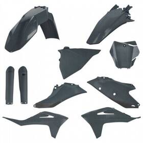 2872797297 Acerbis Full Plastic Kit Grey Metallic