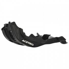 2895600001 Acerbis Plastic Offroad Skid Plate With Linkage Guard Black
