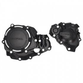 2895710001 Acerbis X-power Crankcase And Ignition/clutch Cover Kit Black