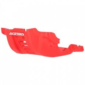 2945280227 Acerbis Plastic Offroad Skid Plate Red