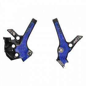 2976221004 Acerbis X-grip Frame Guards Black/blue