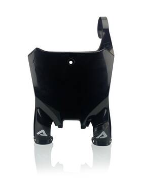 2981820001 Acerbis Raptor Front Number Plate Black Hon - 2981820001 Acerbis Raptor Front Number Plate Black Hon -