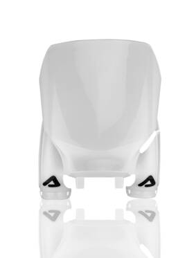 2981830002 Acerbis Raptor Front Number Plate White Yam -