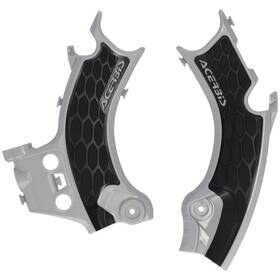 2986181015cd15-e54585 Acerbis X-grip Frame Guards Silver/black For Honda Crf250r Works Edit. 2025-2026