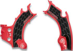 450r-2025-red Acerbis 2986181018 X-grip Frame Protectors-honda-crf 450r-2025-red/black