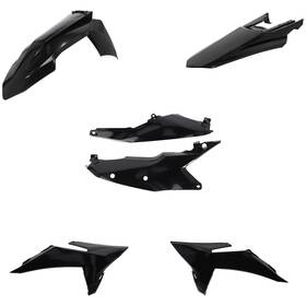 29880700013e02-8cf6e9 Acerbis Replica Plastic Kit Black For Ktm 500 Exc-f 2026