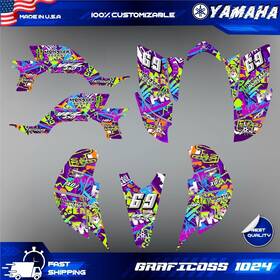 Acerbis 450 2007- Yamaha Yfz Graphics Kit 2003 2004 2005 2006 2007 2008 Stickers Decals