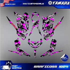 Acerbis 700 2013-2023 Graphics Kit For Yamaha Raptor 2013 2014 2017 To 2023 Decals