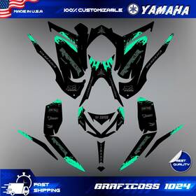 Acerbis 700 700r Yamaha Raptor Graphics Kit 2013 2014 2017 To 2024 Decals Stickers Atv