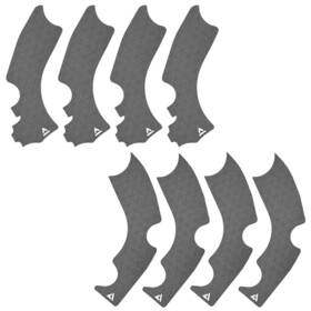 Aa-kx4863 Adrenaline Addicts 2009-2019 Kawasaki Kx250f Kx250 Rubberized Frame Grip Tape 4 Pairs