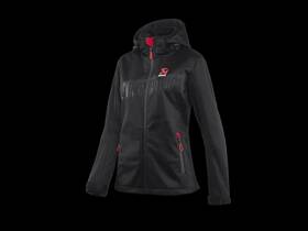 802088 Akrapovic Womens Corpo Softshell Jacket Black - S