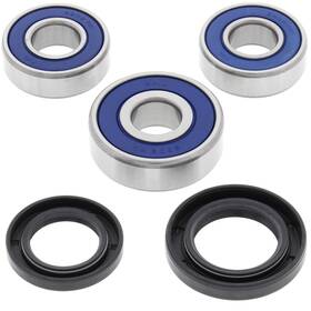 22-51201-2 All Balls Rear Wheel Bearing Seal Kit For Yamaha 1990-98 Rt 180 75-76 Ty 175 74-77 250