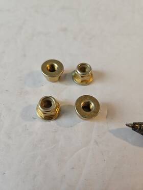 8427-602 Arctic Cat Flange Hex Lock Nut M6x1.0 4 For 16 Nos Oem Ac80