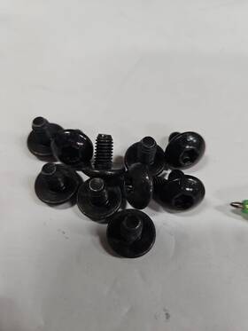 M6x1.0x10 Arctic Cat 8477-610 Tstrh Z& Black Machine Screw 10 For 14 Nos Oem