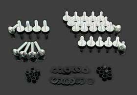 Frb001-round-silver Areyourshop Complete Fairing Bolts Screws Kit Fit For Suzuki 750 00-03 1000 01-02 Av H