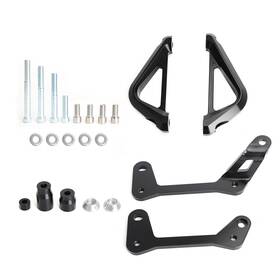 Fs-229-blk Areyourshop Engine Protective Guard Crash Bar Frame Cover For Yamaha Mt 09 Fz09 21-22 Ue