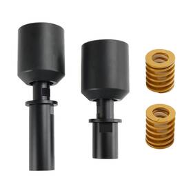 Fs-251-blk Areyourshop Cnc Anti-crash Frame Sliders Protector Black For Kawasaki Zx-4r Zx-4rr 2023-2024