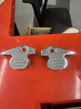 002-12369 Arlen Ness Ball Milled Fxr Swing Arm Covers