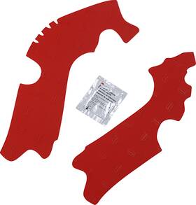 M7332r Athena Frame Pads - Crf Red