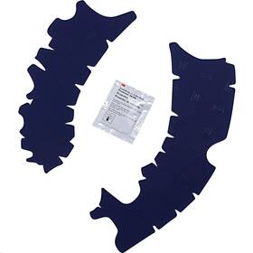 M7350b Athena Rubber Frame Pads - Blue
