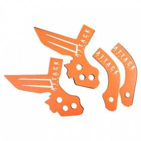 185-194-0045 Attack Graphics Frame Grip Tape With Stock Guards Orange
