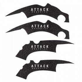 185-194-0051 Attack Graphics Frame Grip Tape Black