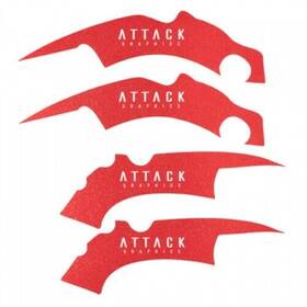 185-194-0052 Attack Graphics Frame Grip Tape Red