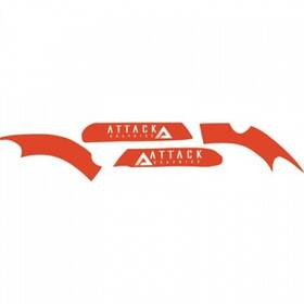 185-194-0062 Attack Graphics Frame Grip Tape Cr Red