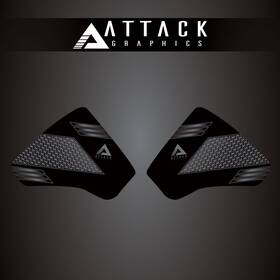 210-274-0002 Attack Graphics Tank Protection Decals For Kawasaki Klr650 Abs 2022-2024