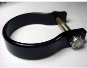 Modcl1.625-bk Axia 1.625 Inch Roll Cage/round Tubing Black Strap Clamp