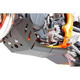 Ax14204bb2-e2f2cd Axp Racing Xtrem Hdpe Skid Plate Black For Husqvarna Tx 300 2017-2018