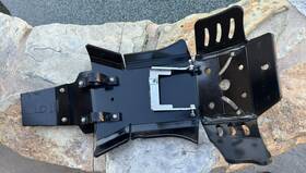 Ax1432 Axp Racing Xtrem Hdpe Skid Plate Black Ktm 450 Husqvarna Fe 501 20-23