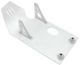 Bbr Motorsports 80-9130s Silver Frame Protective Skid Plate Honda Ft00-22 Crf50f/xr50r