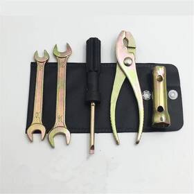Kf692fd Bcsmmcar Motorcycle Repair Tools Kit Screwdriver Pliers Wrench Spark Plug Sleeve Remover