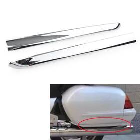 Bfyaccountusa 211110559429 Saddlebag Mouldings Left Right Set Fit Honda Goldwing Gl1800 2001-2011 Chrome Us