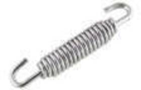 490607 Bikers Choice Jiffy Stand Return Spring - Chrome Motorcycle Street Bike