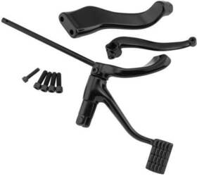 Bkc492094 Bikers Choice 492094 Mid Controls - Black 056333 49-2094