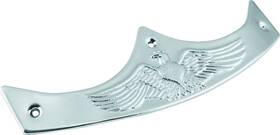 492636 Bikers Choice Fl Custom 8 Inch Chrome Eagle Fender Tip - Powersports Accessory