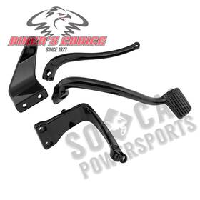 56336 Bikers Choice Mid Controls Black