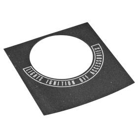 90022h4 Bikers Choice Dash Switch Decal - 5/pack