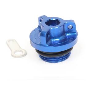 Bo-ocya02bu3001g003 Bobmoto Blue Cnc Racing Oil Filler Cap For Yamaha Mt-07 Fz-07 2014-23 22 21 20 19 18 17