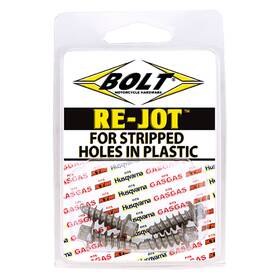 Rejot-620 Bolt Re-jot Body Panel Screws For Stripped Holes In Plastics