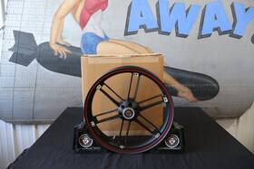 G0110.02a8bydc Buell New Oem 2003-2010 Xb1125r/cr Front Wheel Piranha Black