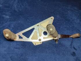 K05038qq Buell K0503.8 Motorcycle Right Polished Isolator Mount W Footrests And Pedal