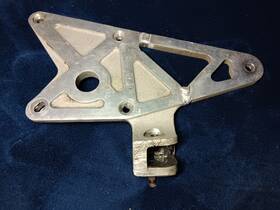 K05048qq Buell K0504.8 Motorcycle Right Polished Isolator Mount W Footrests And Pedal