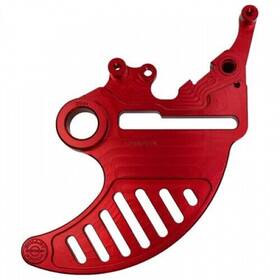 Ktm-rd-04-red Bullet Proof Designs Rear Disc Guard Red For Motorcycle