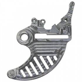 Ktm-rd-04-sil Bullet Proof Designs Rear Disc Guard Silver For Motorcycle